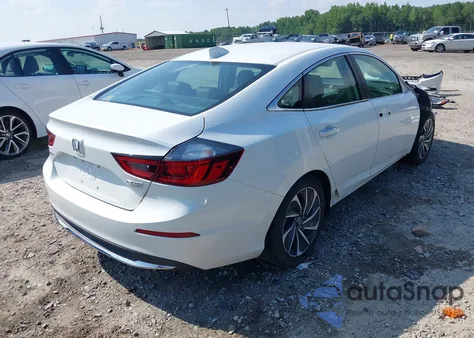 2019 Honda Insight Touring из США, поврежденный, VIN 19XZE4F93KE033719